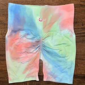 NWOT Butt Scrunch Biker Shorts